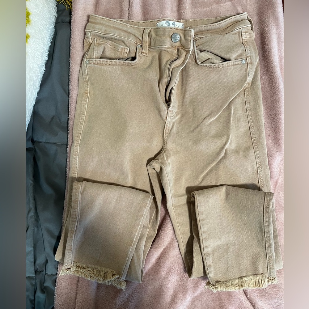 Free People, skinny ankle jeans